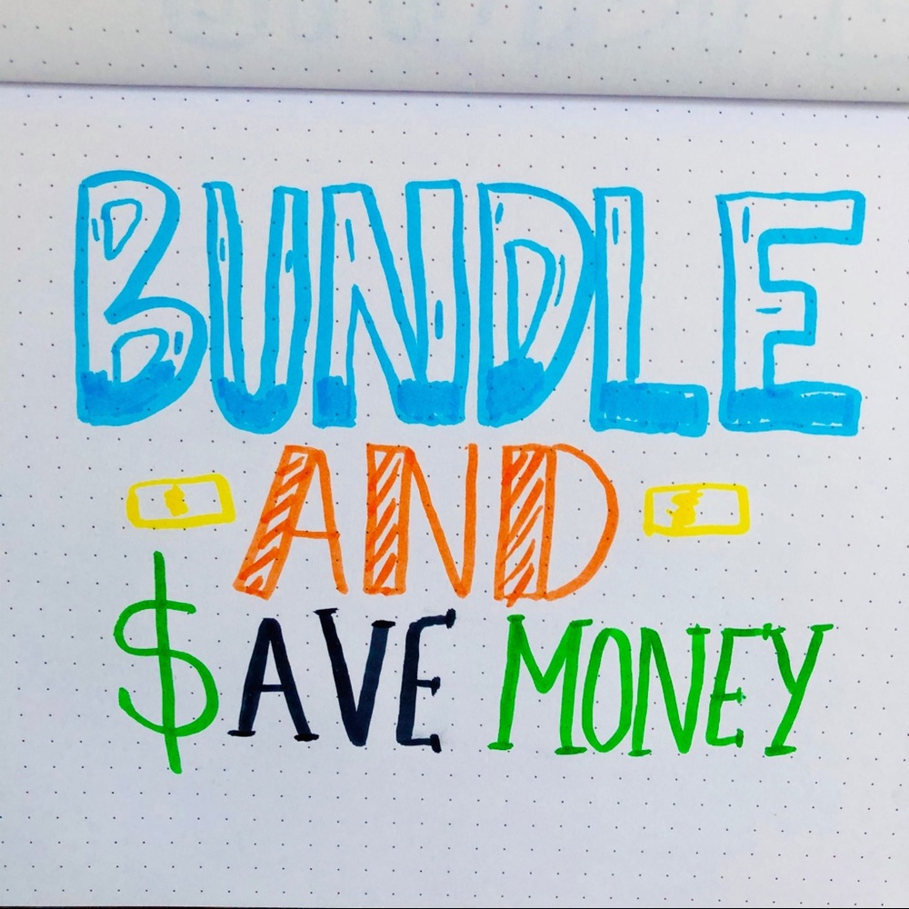 15% OFF ALL BUNDLES 😁